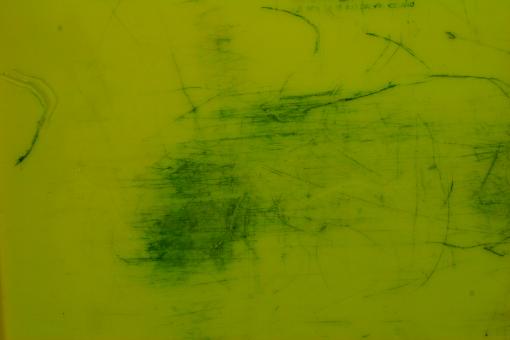 Free Stock Photo of Green Scratched Plastic Texture