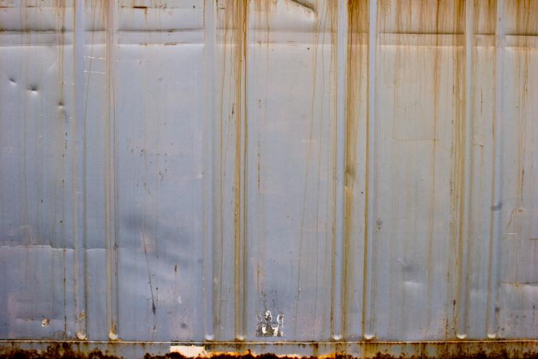 Free stock image of Rusted White Steel Surface created by Bjorgvin