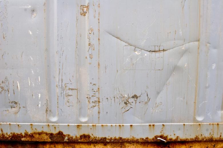Free stock image of White Rusted Metal Surface created by Bjorgvin