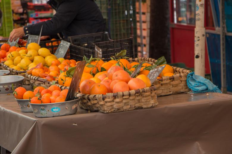 Free stock image of Market - Fresh Oranges created by Janis Urtans
