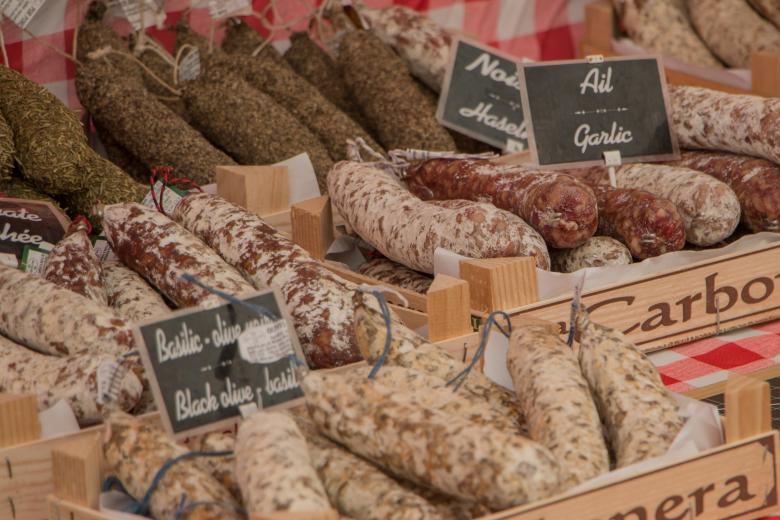 Free stock image of Market - Sausages created by Janis Urtans