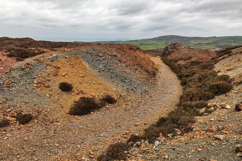 Free stock image of Winding Parys Mountain Trail created by Nicolas Raymond
