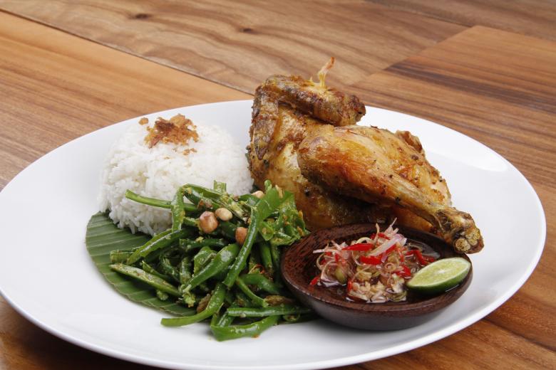 Free stock image of Grilled Chicken with Rice created by Suandana Ipandemade