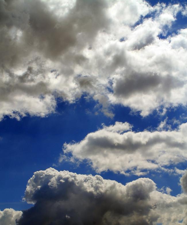 Free stock image of Blue Sky and White Clouds created by NomeVizualizzato