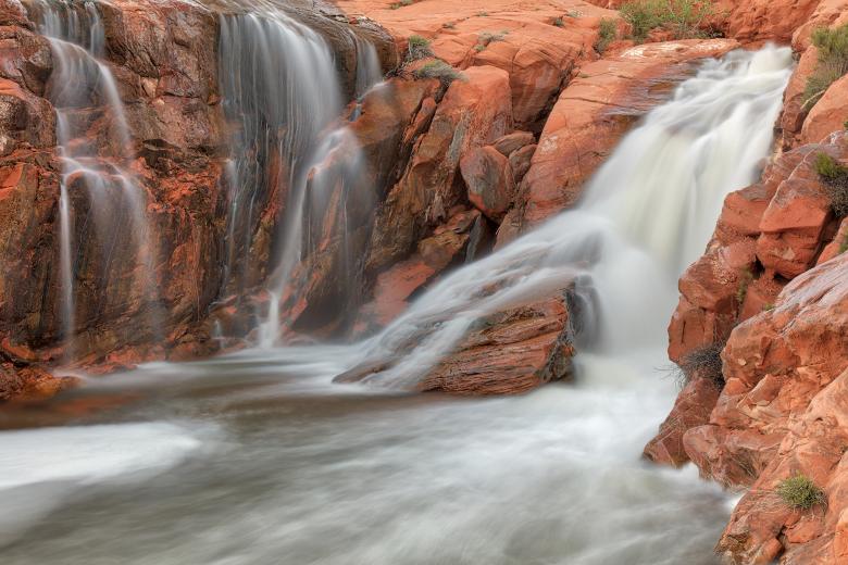 Free stock image of Gunlock Waterfall created by Nicolas Raymond