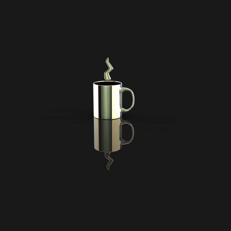 Free stock image of 3D Coffee Cup created by Julien Tromeur