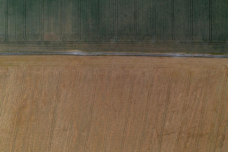 Free stock image of Topdown view of field created by Marcin Jozwiak