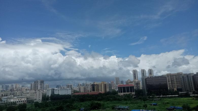 Free stock image of Mumbai city : Full cloud view created by abdul abid