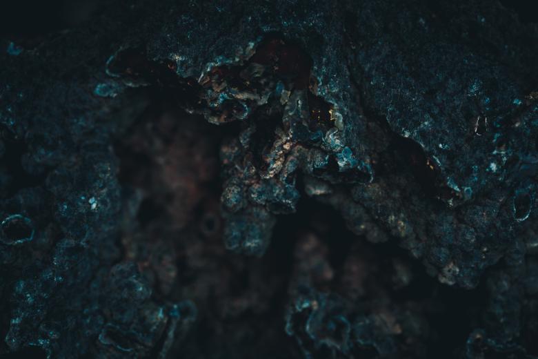 Free stock image of Dark Blue Alien Rock Texture created by Free Texture Friday