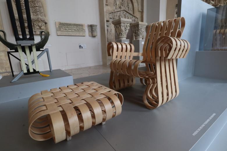 Free stock image of Wooden Chair Design created by GAIMARD Jacques