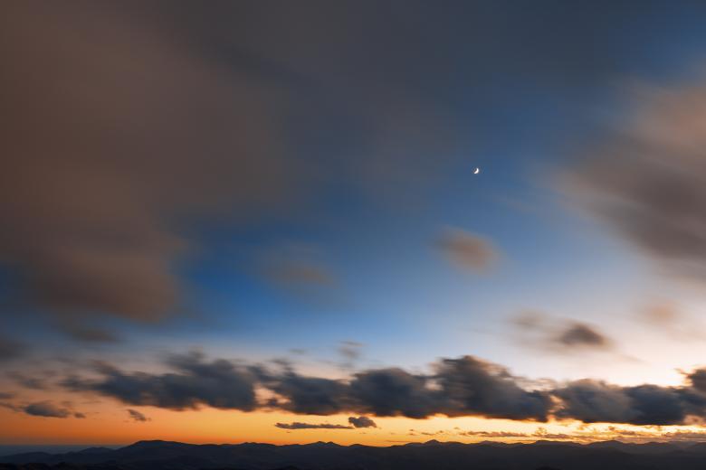 Free stock image of Blue Ridge Crescent Twilight created by Nicolas Raymond