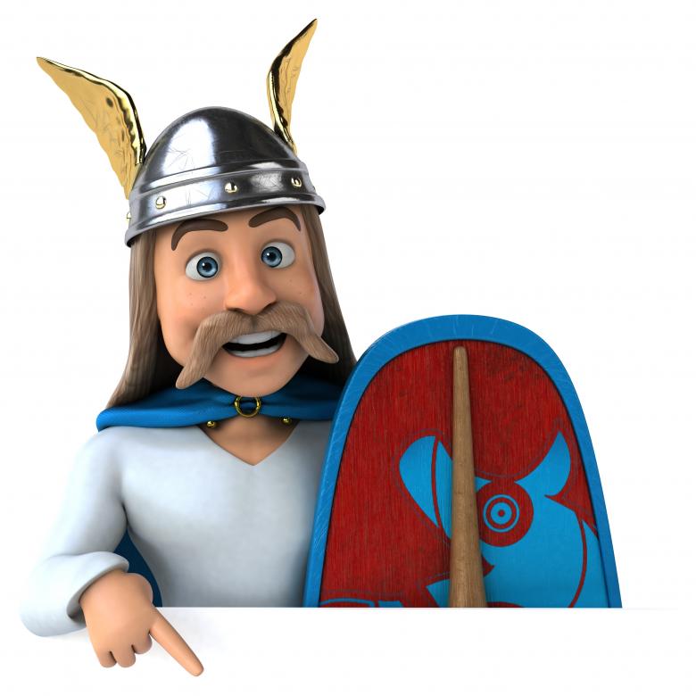 Free stock image of Fun Gaulois Pointing created by Julien Tromeur