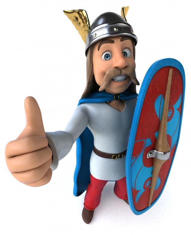 Free stock image of Fun Gaulois Thumbs Up created by Julien Tromeur