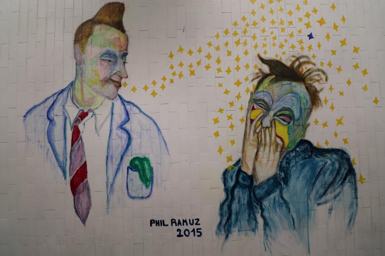 Free stock image of Graffiti of two men created by GAIMARD Jacques