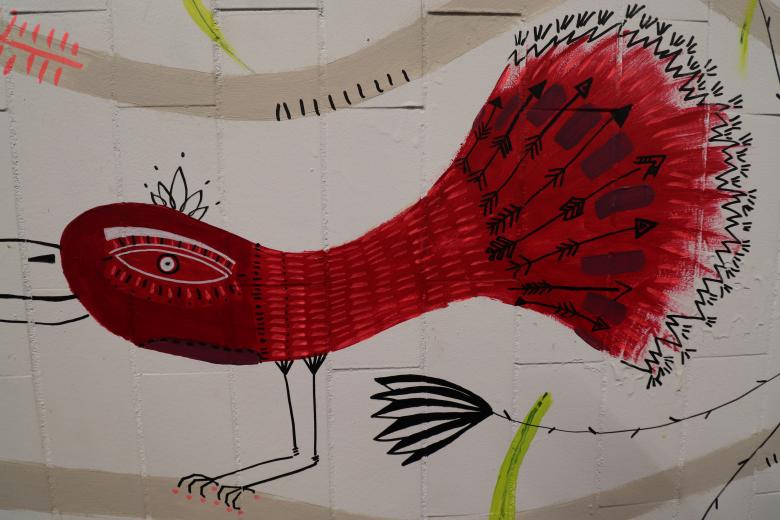 Free stock image of Red graffiti on a wall created by GAIMARD Jacques