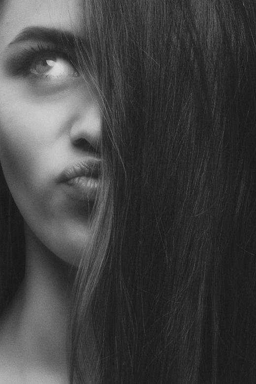 Free stock image of Funny woman portrait created by Alexander Krivitskiy