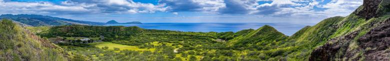 Free stock image of Diamond Head in Oahu Hawaii created by Guy Banville