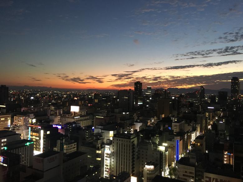 Free stock image of City at Nightfall created by Yuen Sum Li