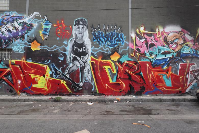 Free stock image of French street graffiti created by GAIMARD Jacques