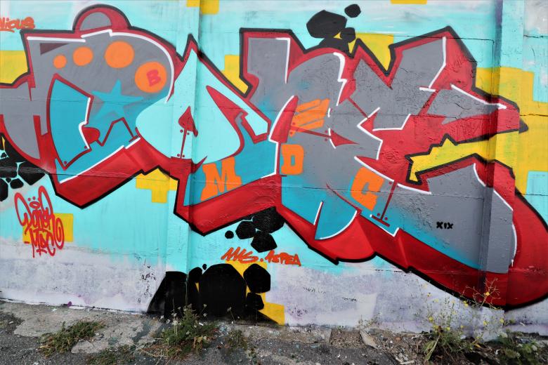 Free stock image of French graffiti created by GAIMARD Jacques