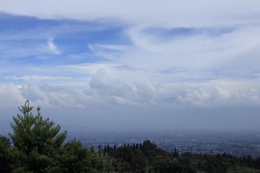 Bandung City & Cloudy Skies - Free Stock Photo
