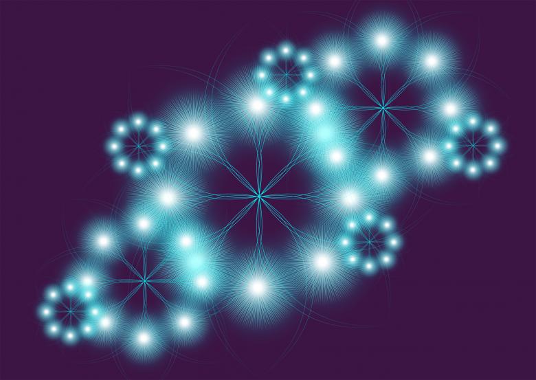 Free stock image of Abstract Motif - Digital Flowers created by Jack Moreh