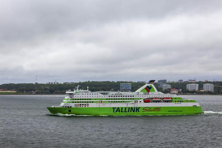 Free stock image of Tallink Shuttle Ferry at Sea created by Geoffrey Whiteway