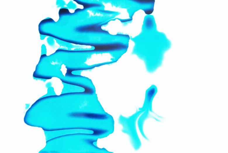Free stock image of Blue Paint Background created by Nika Akin