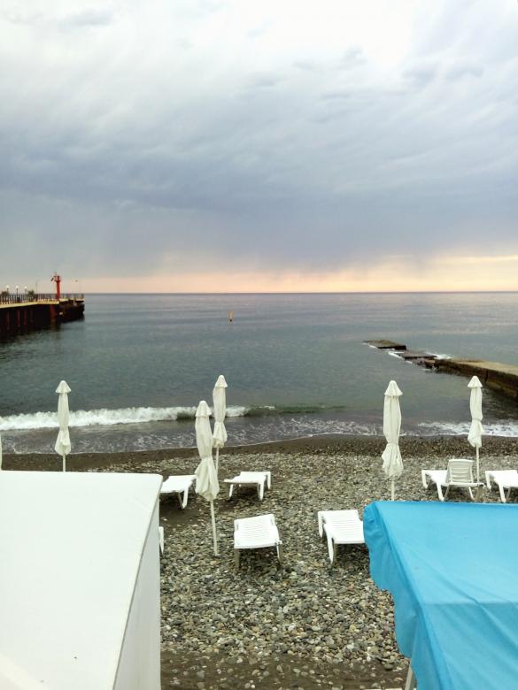 Free stock image of Beach in the evening created by NomeVizualizzato