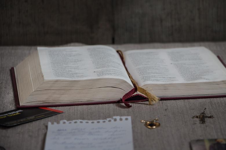 Free stock image of Open Book - The Bible created by Janis Urtans