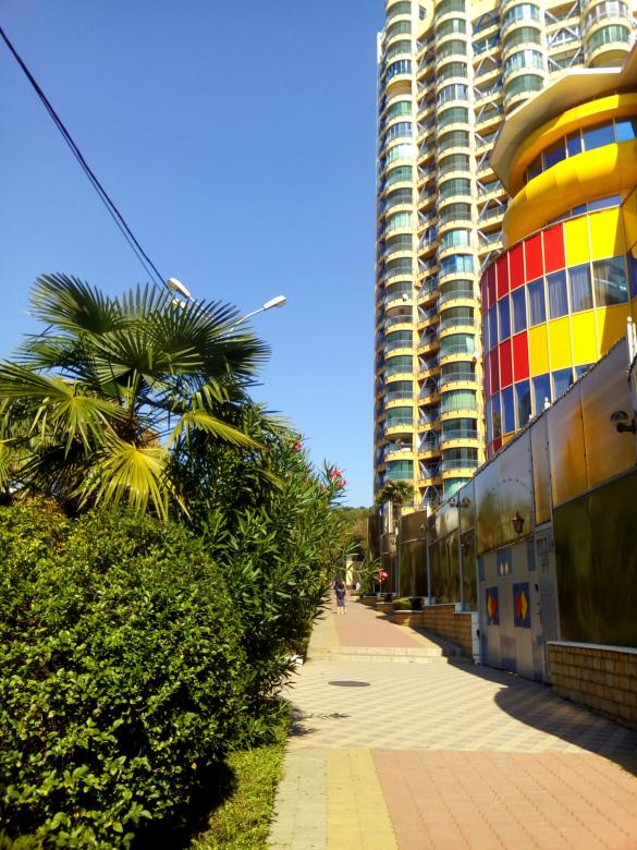 Free stock image of Beautiful buildings and palm trees created by NomeVizualizzato