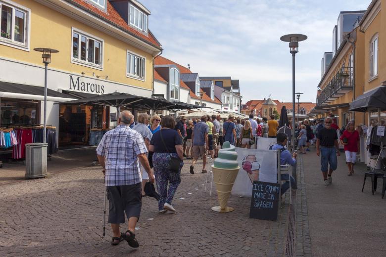 Free stock image of Tourists in Skagen, Denmark created by Geoffrey Whiteway