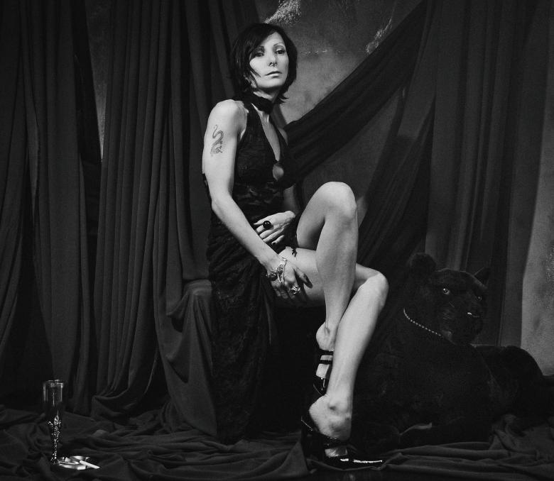 Free stock image of Woman Posing - Black and White created by Alexander Krivitskiy