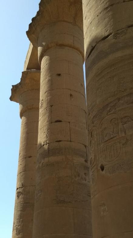 Free stock image of Luxor Ancient Pillars created by BasSem