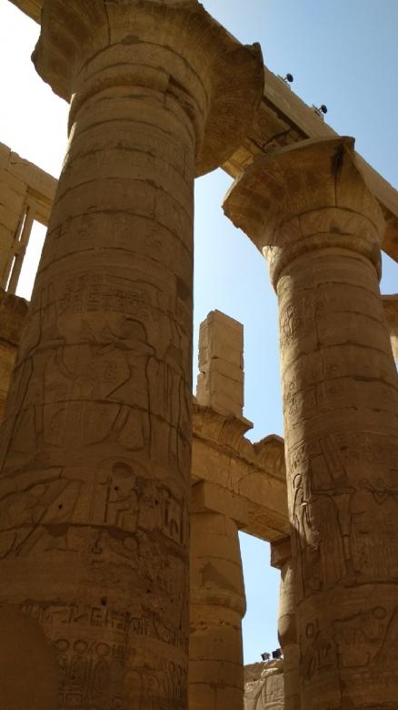 Free stock image of Ancient Pillars of Luxor created by BasSem
