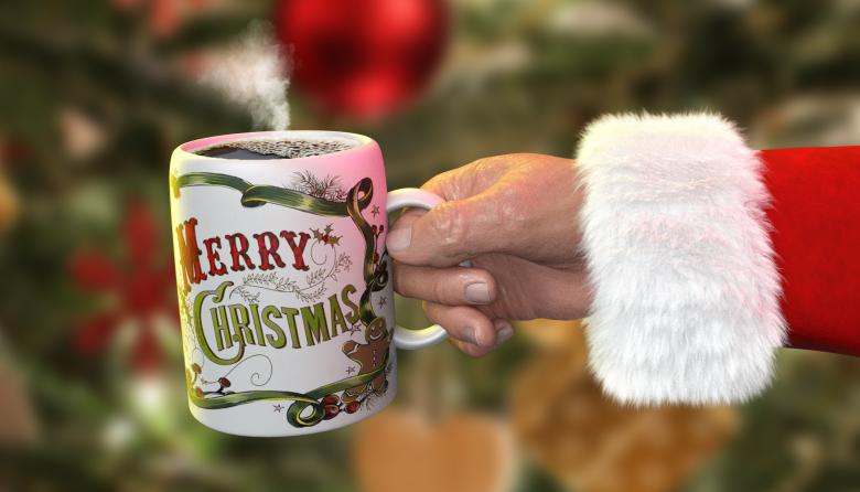 Free stock image of Santa Claus and Celebration Mug created by ALBERTO  FABREGAS
