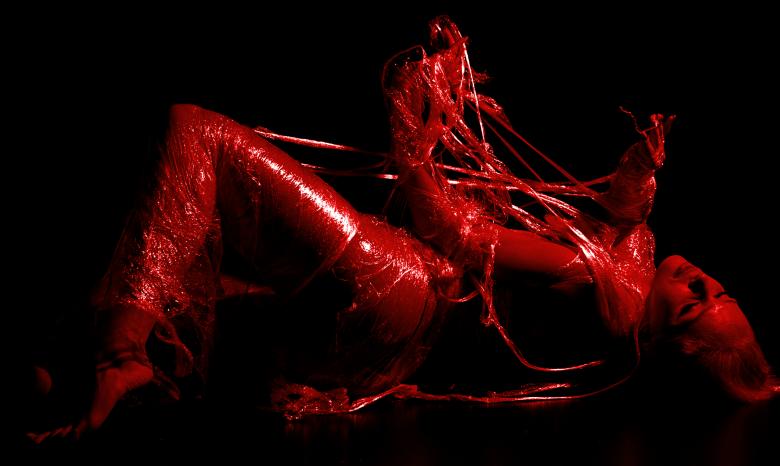 Free stock image of Plastic Wrapped Girl created by Alexander Krivitskiy