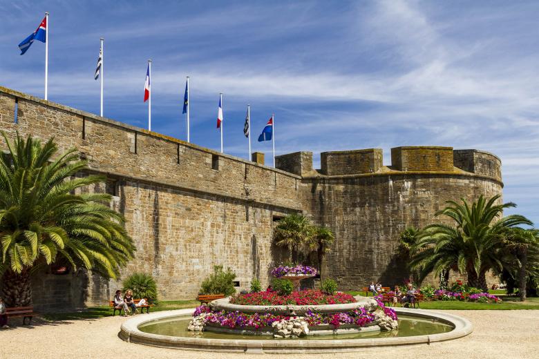 Free stock image of Saint Malo Fortress created by Geoffrey Whiteway