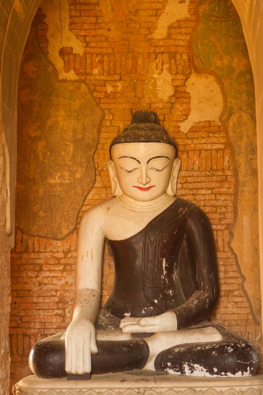 Free stock image of Buddha Statue in Myanmar Temple created by Kamala Saraswathi