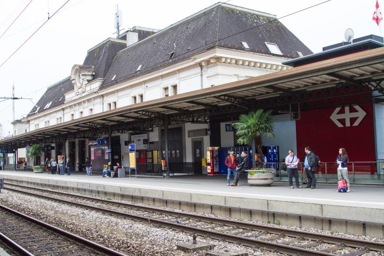 Free stock image of Train Station in Switzerland created by Kamala Saraswathi
