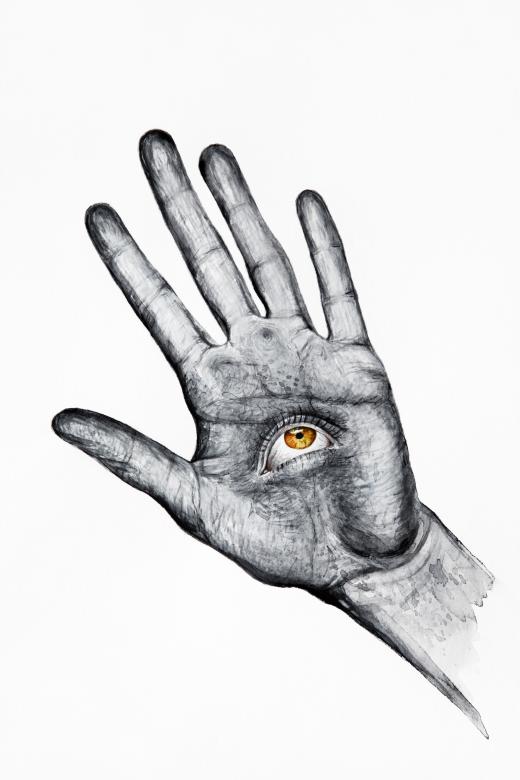 Free stock image of All Seeing Eye - Illustration created by Nika Akin