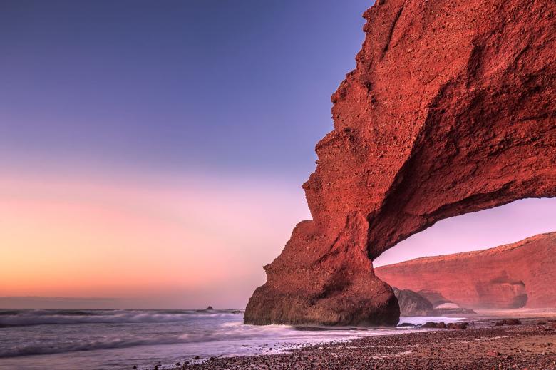 Free stock image of Legzira Beach created by Elhassane Boujdaa