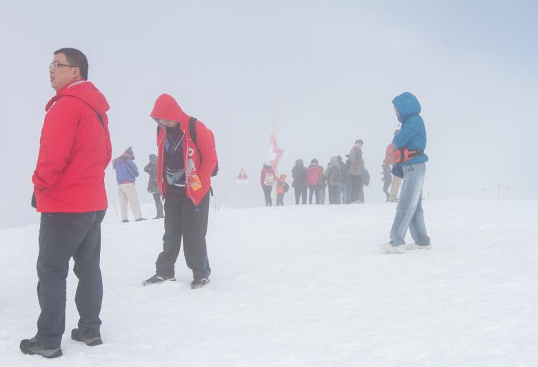 Free stock image of Foggy day on a mountain created by Kamala Saraswathi