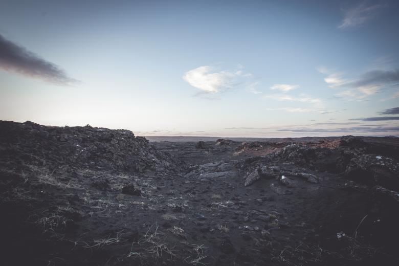 Free stock image of Lunar Like Landscape in Iceland created by Bjorgvin