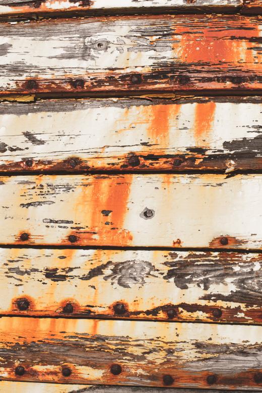 Free stock image of Corroded Nails in Wooden Ship Hull created by Free Texture Friday