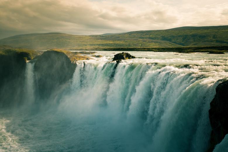 Free stock image of Godafoss Waterfalls - Iceland created by Bjorgvin