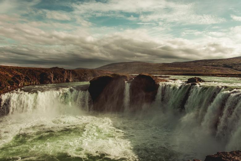 Free stock image of Godafoss - Iceland created by Bjorgvin