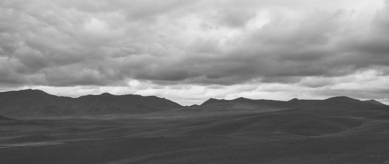 Free stock image of Modrudalsheidi Panorama - Black and White created by Bjorgvin