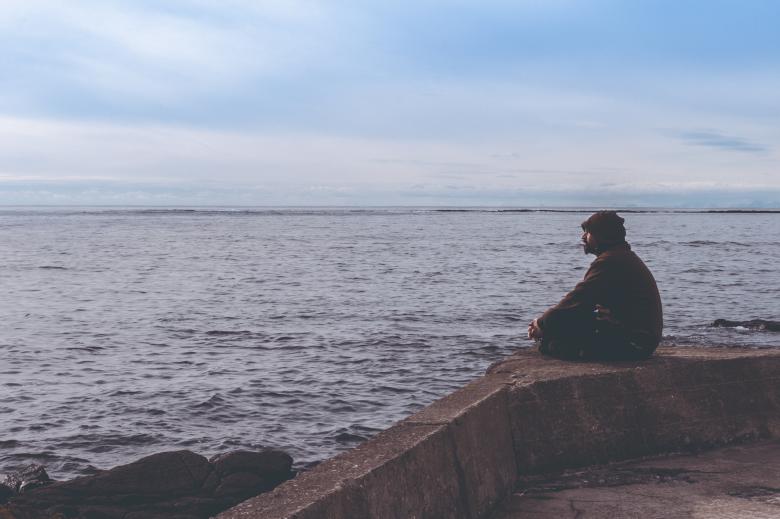 Free stock image of Observing the Ocean created by Bjorgvin