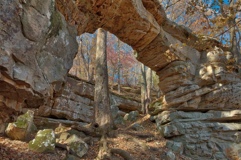 Free stock image of Sewanee Natural Bridge created by Nicolas Raymond
